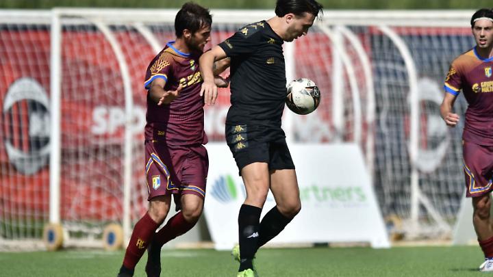 Ci pensa come al solito Modesti: 1-0 all'Angelo Sale e si va avanti