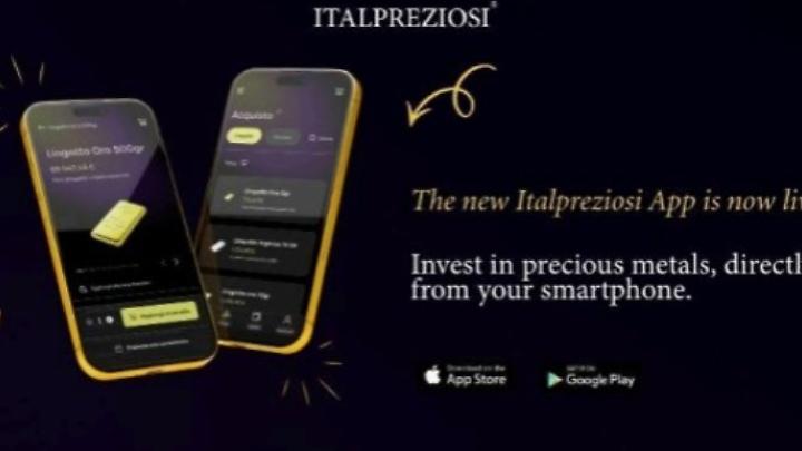 Italpreziosi lancia la propria app, investimenti in oro e argento dallo smartphone