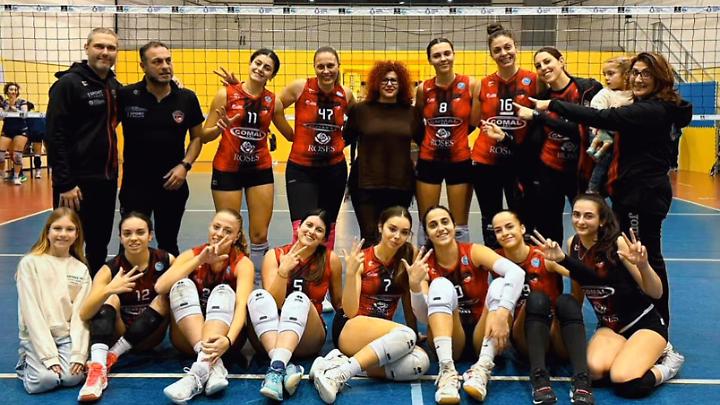 La Cv Volley domina... ma con mezz'ora di ritardo