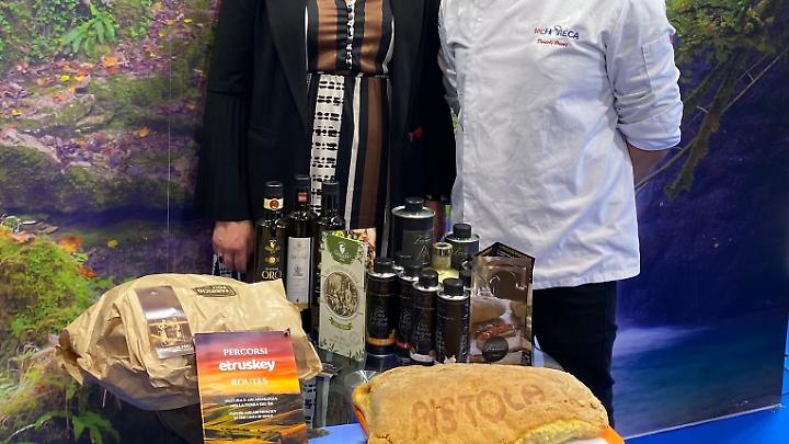 I sapori dei Monti della Tolfa alla BMT di Napoli