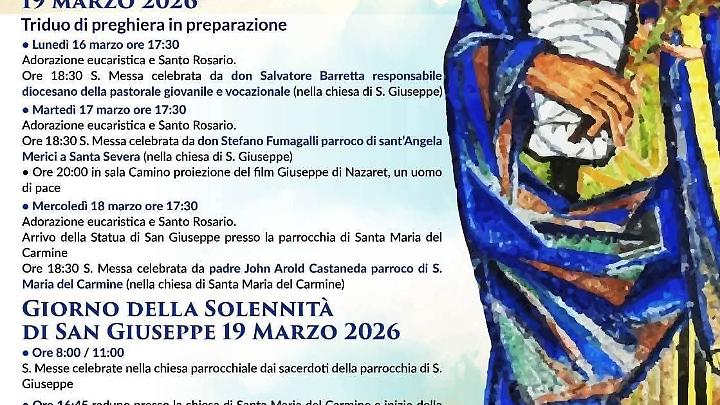 Da gioved&igrave; prende il via la Festa del Santo Patrono