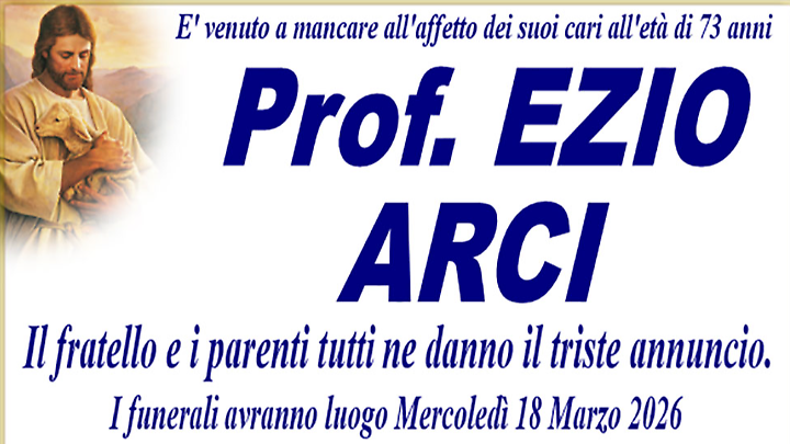 Prof. EZIO ARCI