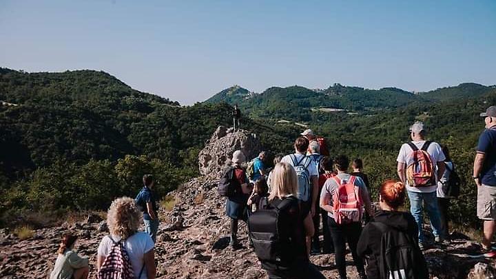 Escursionisti innamorati di Allumiere e del suo territorio