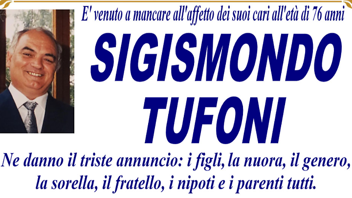 SIGISMONDO TUFONI