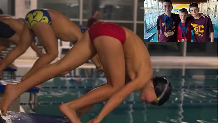 Nuoto Tarquiniese, giovani talenti in evidenza: risultati eccellenti verso le finali regionali