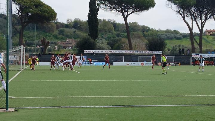 Cerveteri, che ingiustizia: l&rsquo;Atletico Cimina Falisca passa all&rsquo;ultimo respiro