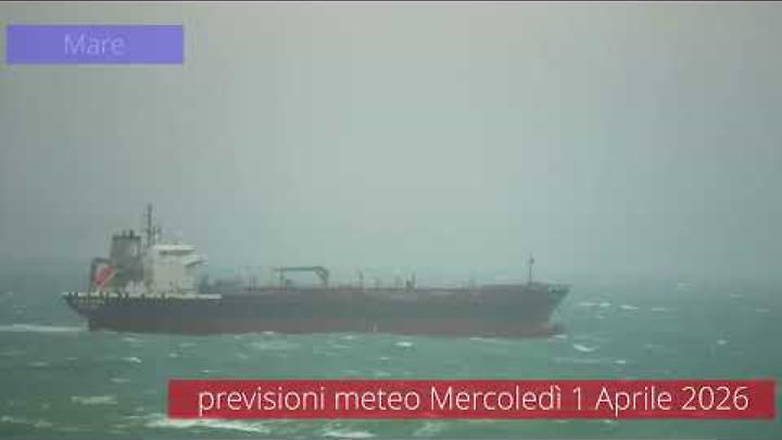 Previsioni del tempo di mercoled&igrave; 1 Aprile 2026