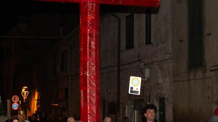A Tolfa tutto pronto per la processione del Venerd&igrave; Santo