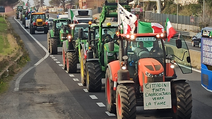 Protesta dei trattori