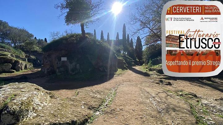 Alla Necropoli della Banditaccia il Premio letterario etrusco e il Premio Strega