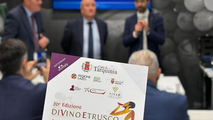 Fratelli d&rsquo;Italia: "Grazie al sostegno della Regione Lazio, il Divino Etrusco si presenta al Vinitaly"