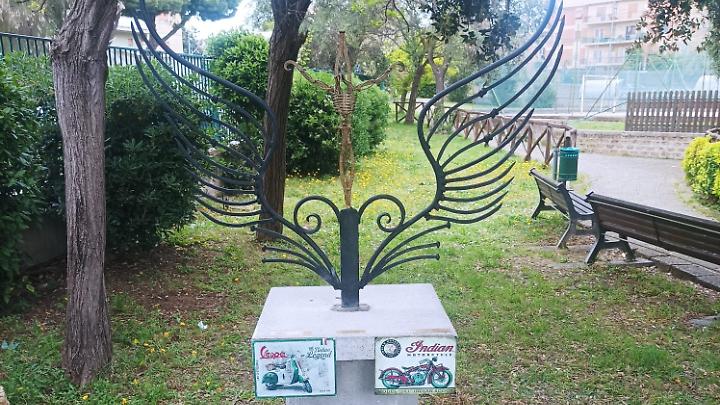 "Sulle ali del mondo": ecco il monumento dedicato alle vittime delle due ruote