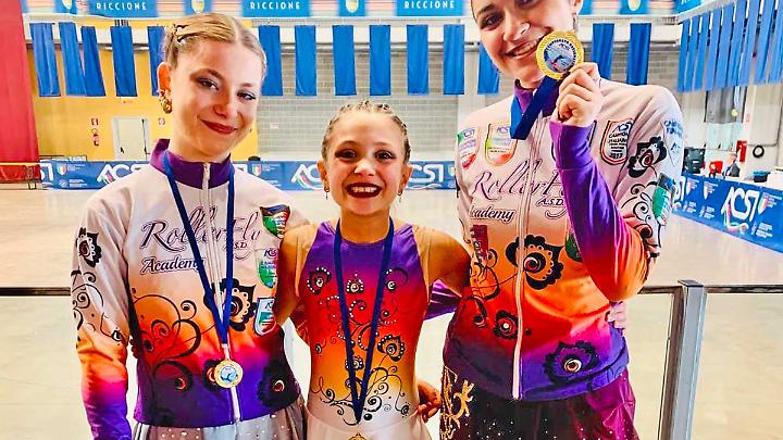 Bilancio di inizio 2026 eccellente per le portacolori della Roller Flay Academy Acquapendente