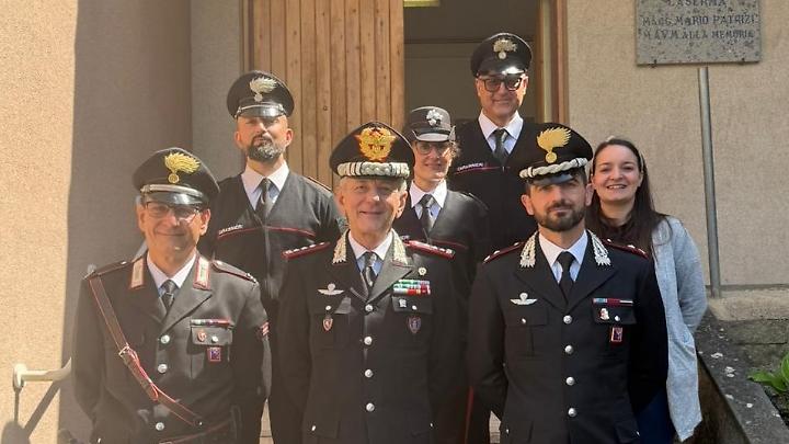 Carabinieri: il generale di Corpo d'Armata, Iacobelli, in visita nella Tuscia