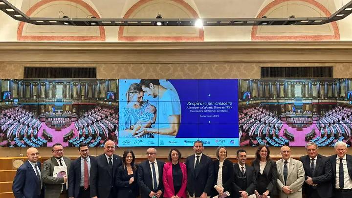 "Respirare per crescere - Alleati per un&rsquo;Infanzia libera dall&rsquo;RSV": il nuovo fronte contro il Virus Respiratorio Sinciziale