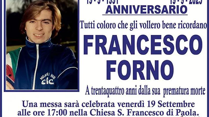 FRANCESCO FORNO &ndash; Anniversario