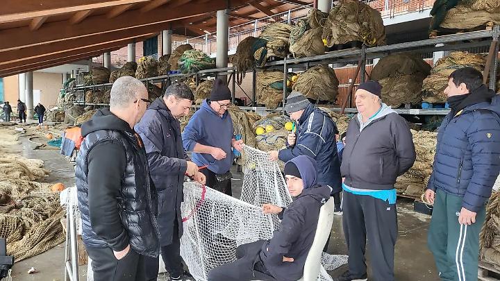 Pescatori in stato di agitazione