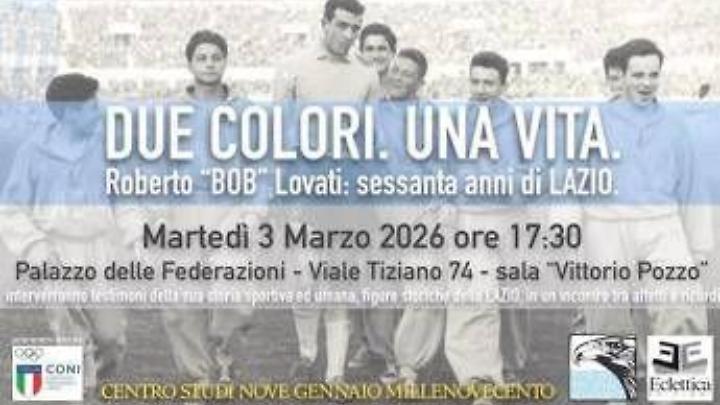 "Sessant'anni di Lazio", un libro per 'Bob' Lovati