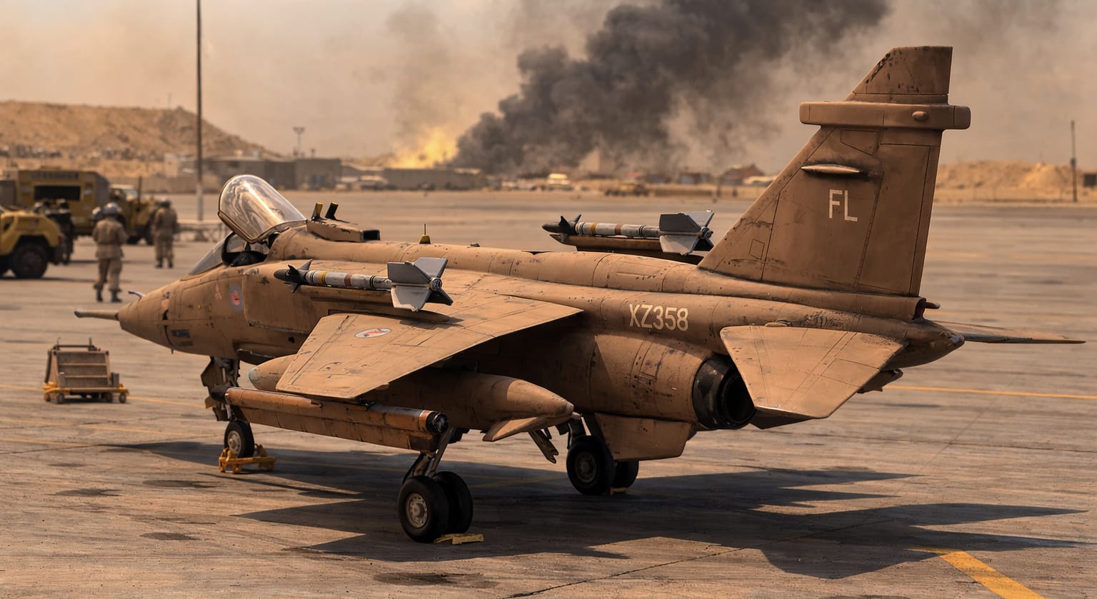 Sepecat Jaguar GR1A 1/72 di Paolo Colaiacomo